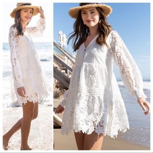 POL Romance Lovely Lace White Dress